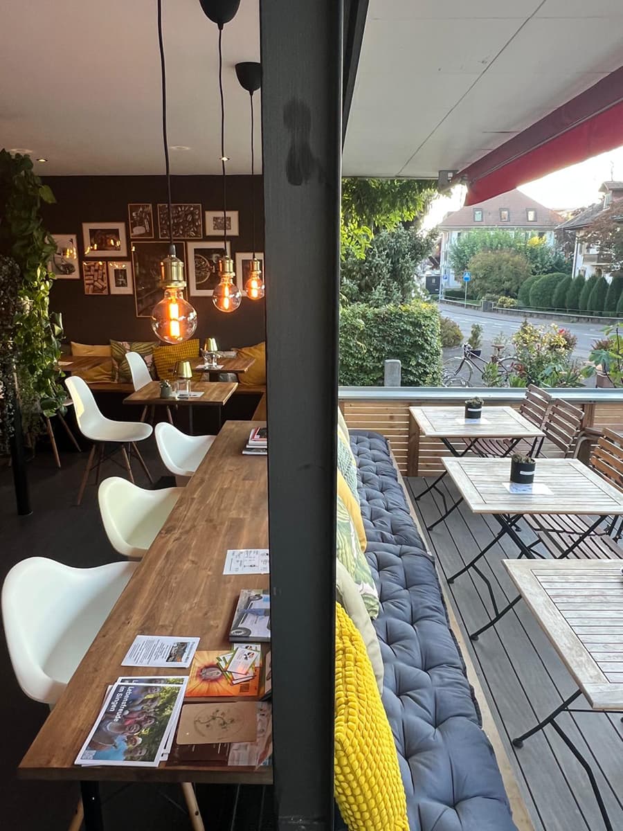 Kaffee innen und aussen